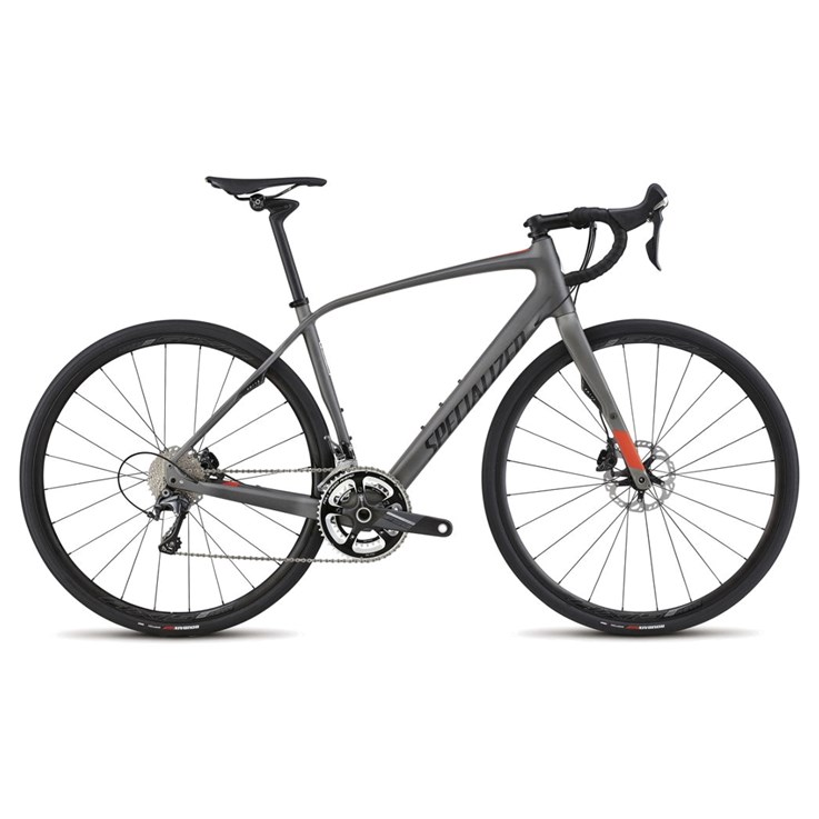 Specialized Diverge Expert Carbon Silver/Rocket Red
