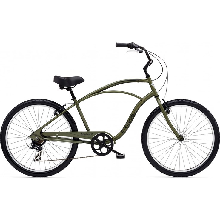 Electra Cruiser 7d Matte Khaki Herr