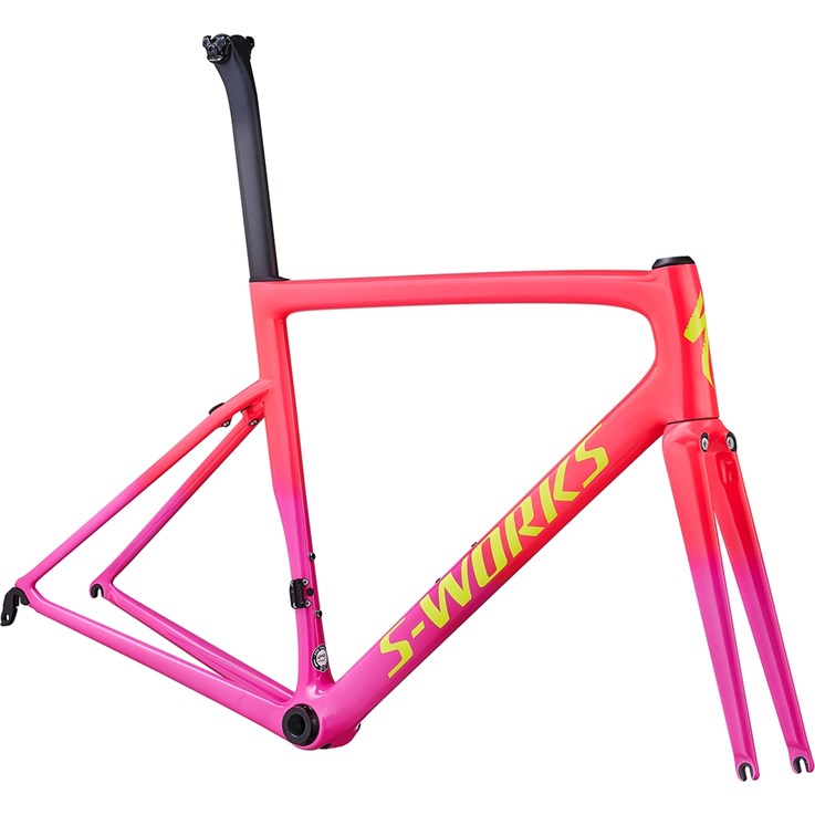 Specialized Tarmac SL6 S-Works Frameset Gloss Acid Pink/Acid Purple/Team Yellow/Gravity Fade/Clean