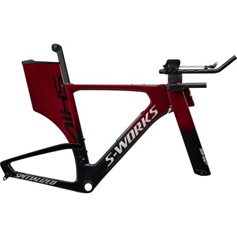 Specialized Shiv S-Works Frameset LTD Gloss Maroon Tarmac Black Metallic White Silver Nyhet