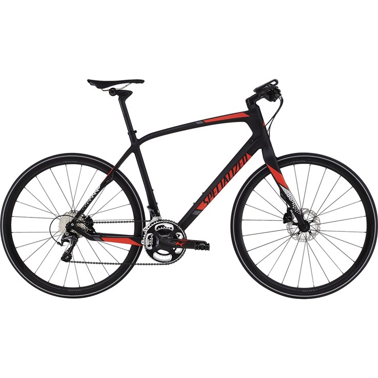 Specialized Sirrus Pro Carbon Carbon/Rocket Red/Silver