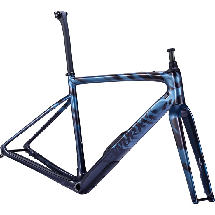 Specialized Diverge S-Works Frameset Gloss Light Silver/Dream Silver/Dusty Blue/Wild
