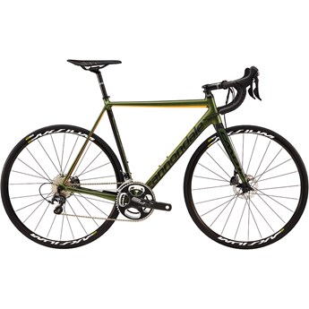 Cannondale CAAD12 Disc Ultegra Vulcan Green with Jet Black and Acid Orange, Matte