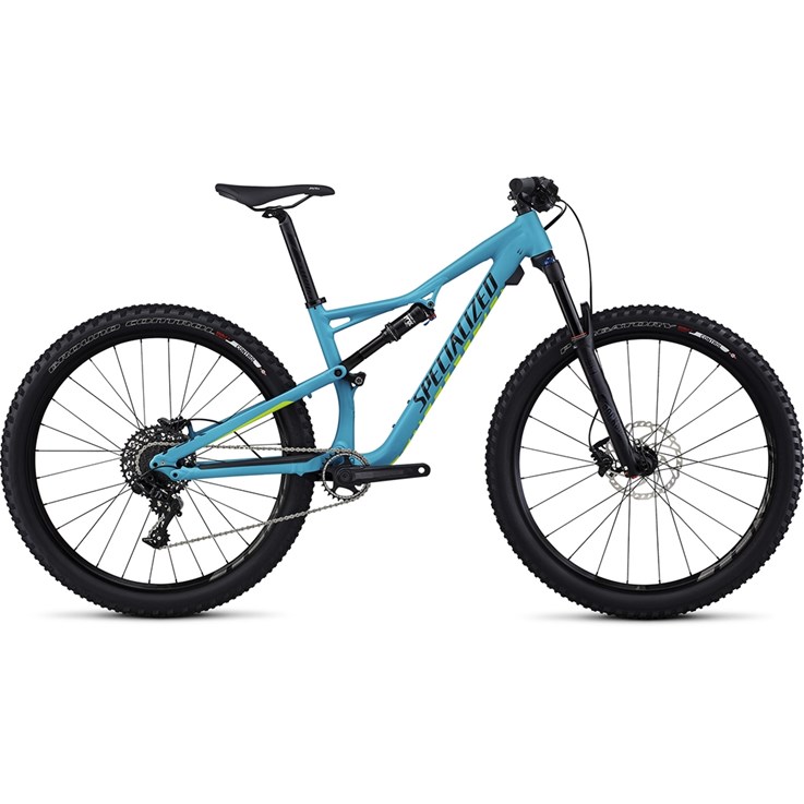 Specialized Camber Women's FSR Comp 650B Turquoise/Hyper Green/Tarmac Black