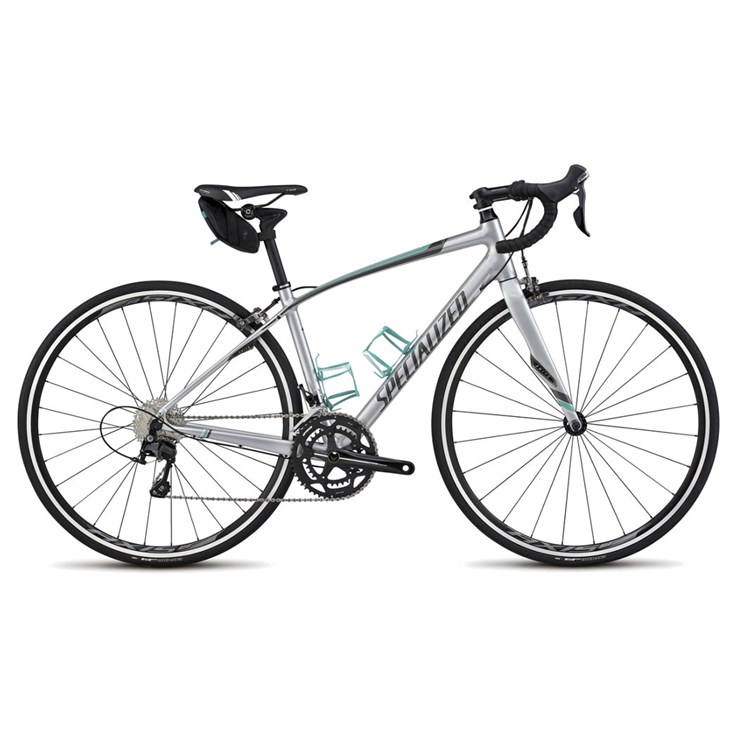 Specialized Dolce Comp EQ Silver/Charcoal/Em Green/White