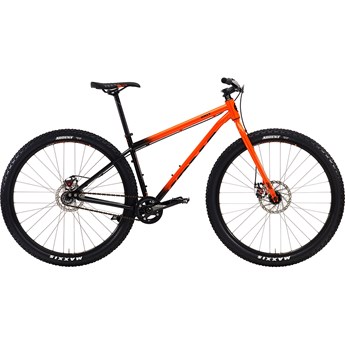 Kona Unit Gloss Orange-Black Fade with Black and Orange Decals