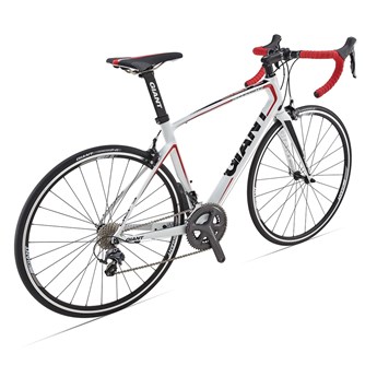 Giant Defy Composite 1 Tvådelat Kompakt Vevparti Vit/Röd