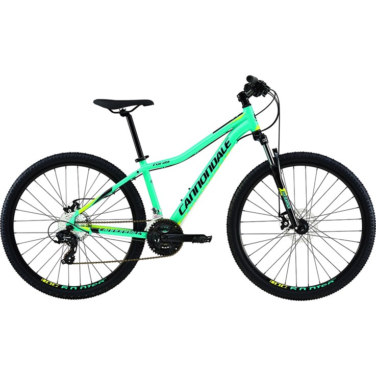 Cannondale Foray 3 Turquoise with Jet Black, Neon Spring, Gloss