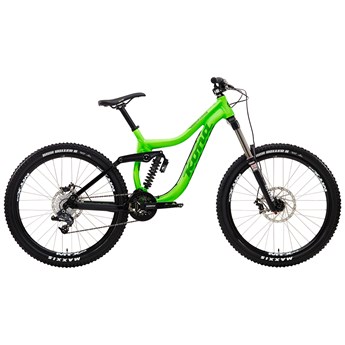 Kona Entourage Matt Fluoro Green with Black