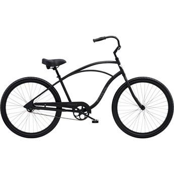 Electra Cruiser 1 Step-Over Matte Black