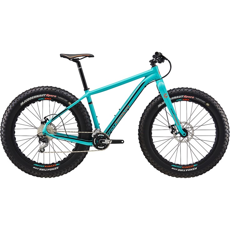 Cannondale Fat CAAD 3 Turquoise with Jet Black, Hazard Orange, Gloss