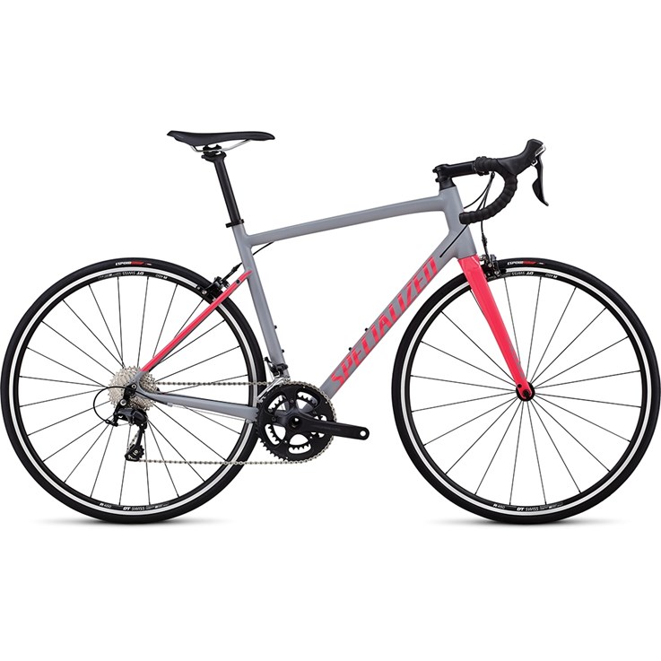 Specialized Allez Elite Satin Cool Gray/Gloss Hot Pink