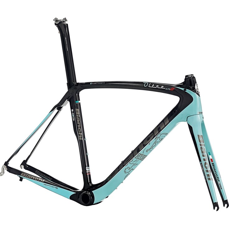 Bianchi Oltre XR2 Rampaket eller Ram Celeste/Svart Black/Celeste/Graphite