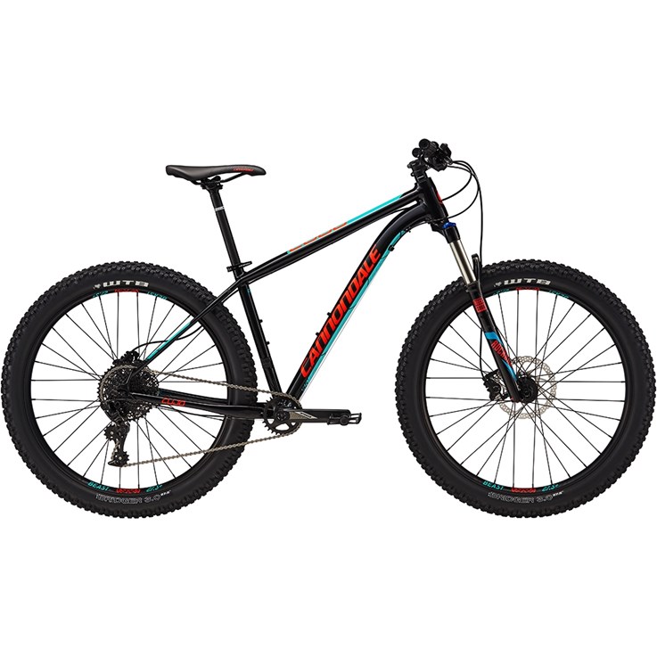 Cannondale Cujo 1 Jet Black with Turquoise, Acid Red, Gloss