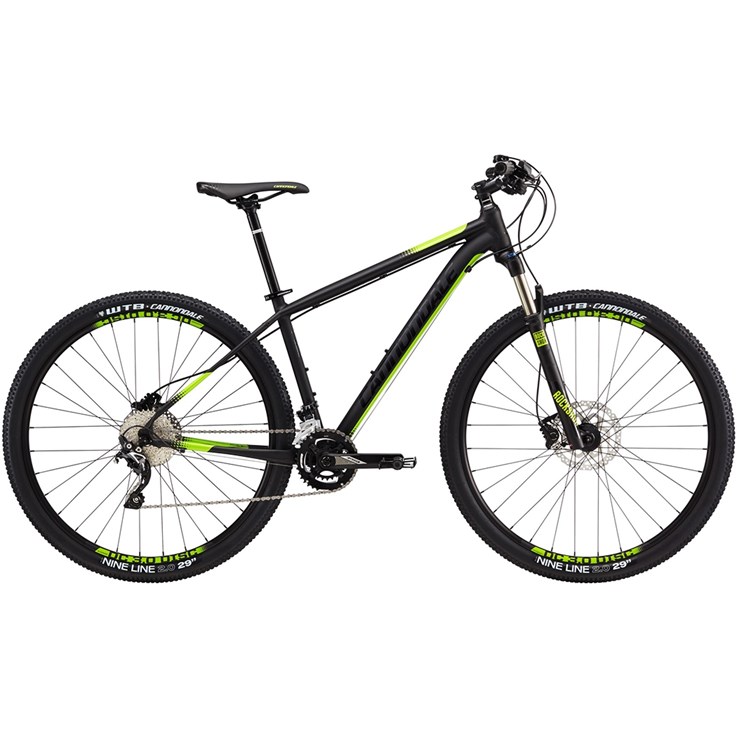 Cannondale Trail 2 Matte Jet Black with Jet Black and Berzerker, Gloss