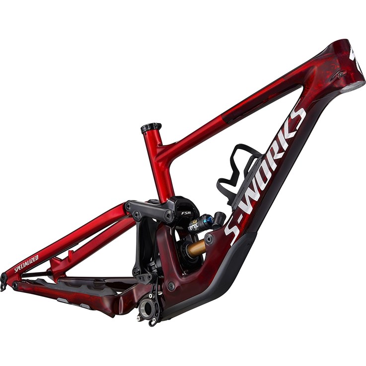 Specialized Enduro S-Works Frame Gloss Red Tint Carbon/Red Tint/Light Silver