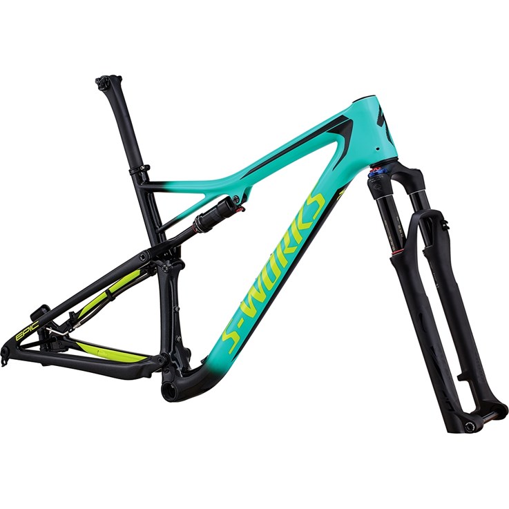 Specialized S-Works Epic Men Carbon 29 Frame Gloss Acid Mint/Cosmic Black/Hyper Green