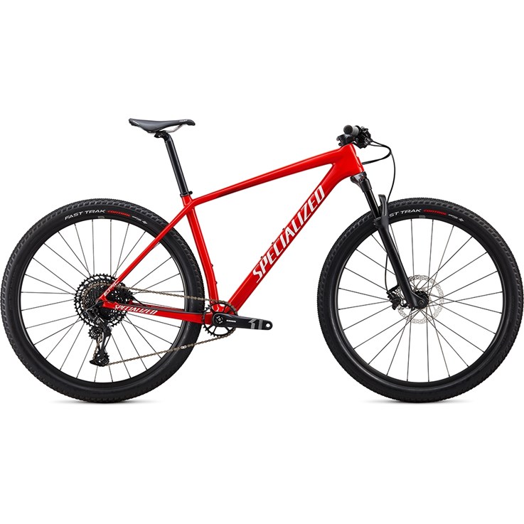 Specialized Epic Hardtail Carbon 29 Gloss Flo Red/Metallic White Silver/Tarmac Black