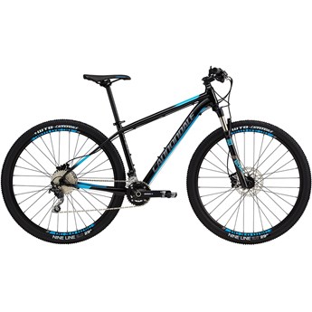 Cannondale Trail 3 Jet Black with Charcoal Gray and Trail Blue, Gloss