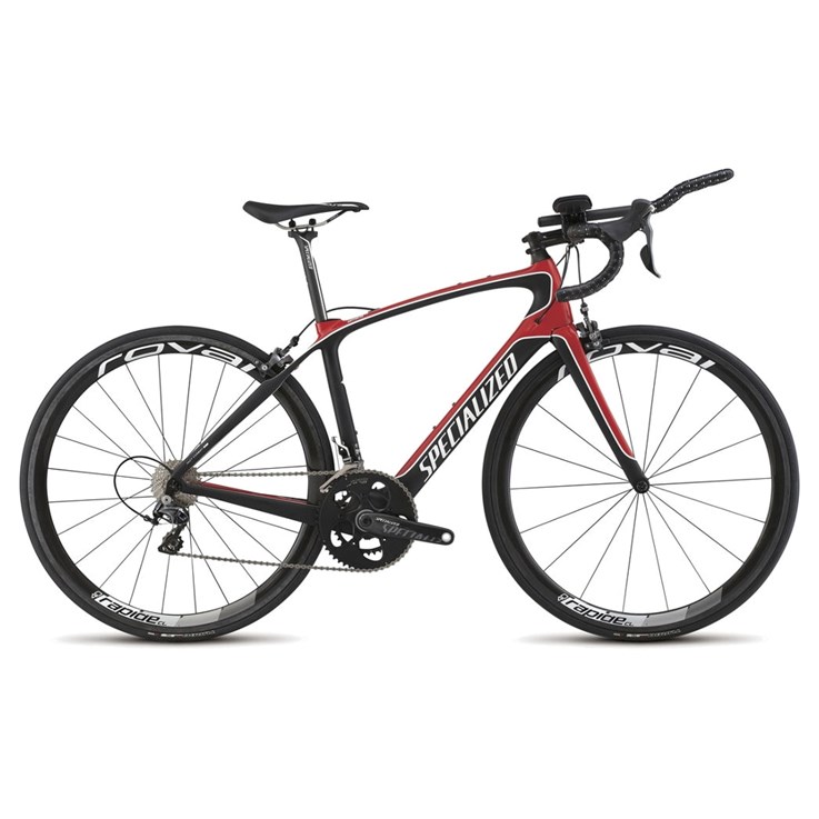 Specialized Alias Pro Dura-Ace Tri Double Flo Red/Carbon