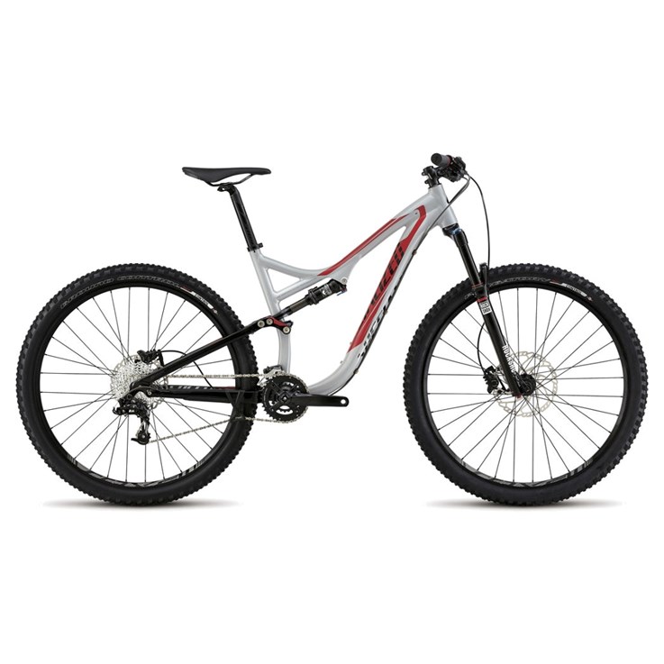 Specialized Stumpjumper FSR Comp 29 Filthy White/Flo Red