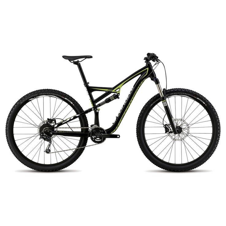 Specialized Camber FSR 29 Black/Hyper Green/White