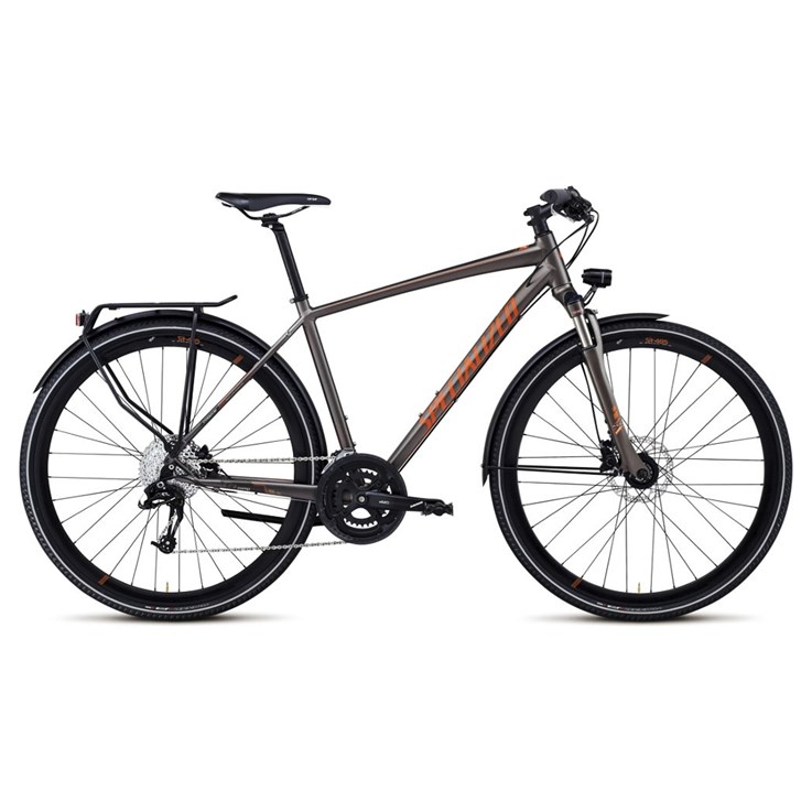 Specialized Crossover Comp Disc Gunmetalgrå/Tan/Orange