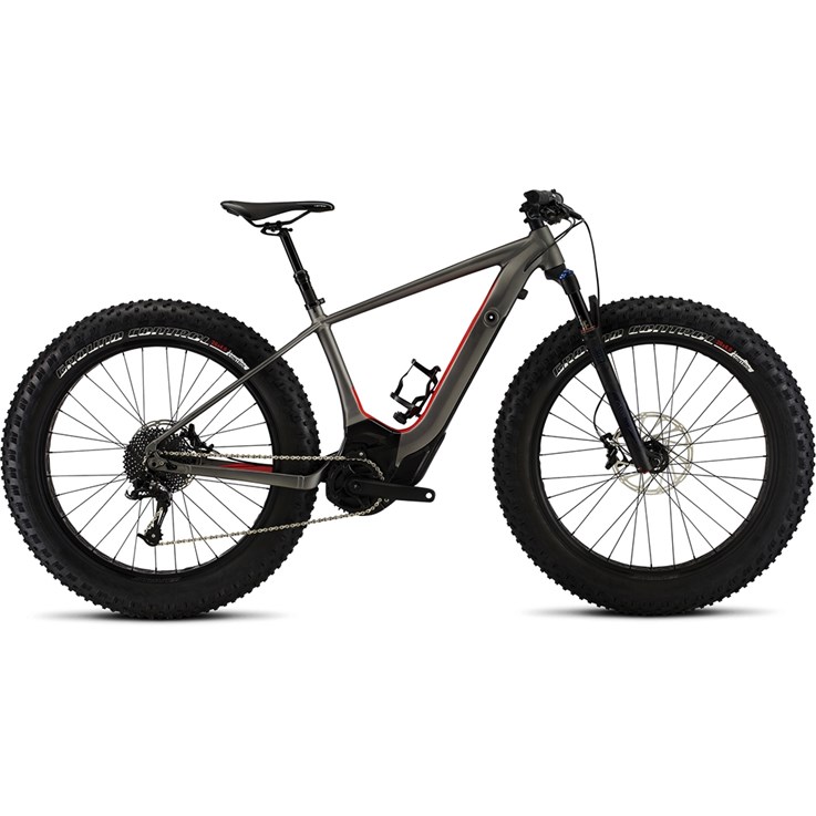Specialized Levo Hardtail Comp Fat CE Satin/Gloss Charcoal/Rocket Red