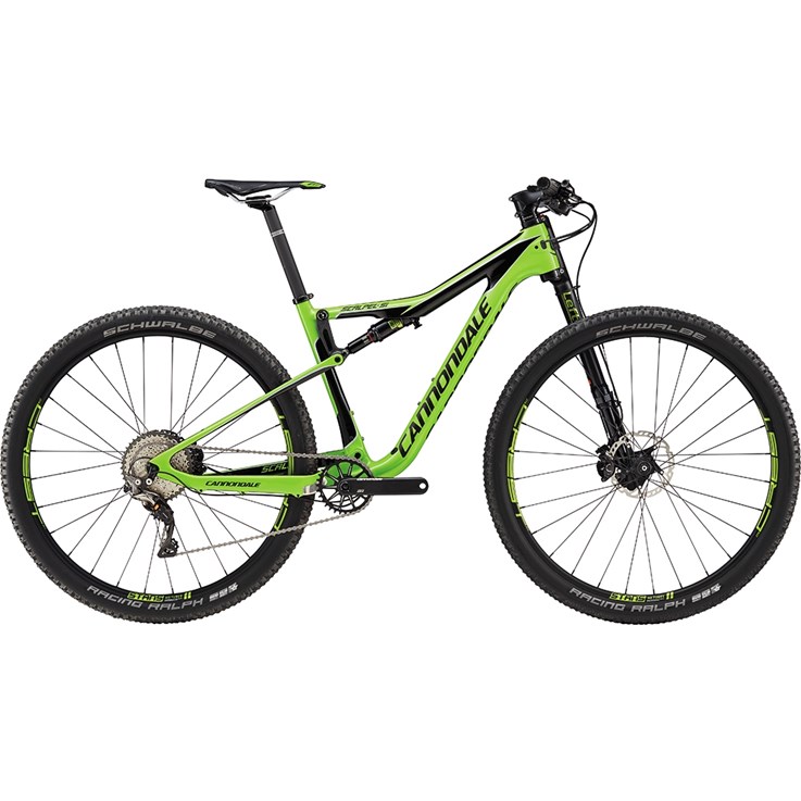 Cannondale Scalpel-Si Carbon 3 Berzerker Green with Jet Black and Charcoal Gray, Gloss