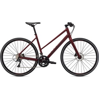 Specialized Sirrus 3.0 Step-Through Satin Maroon/Gloss Maroon/Satin Black Reflective