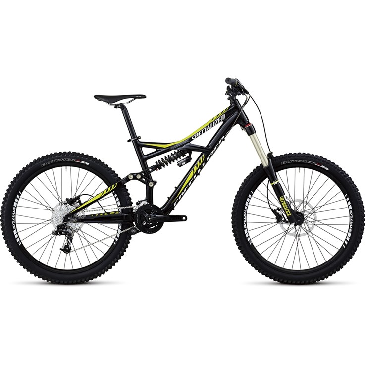 Specialized Enduro FSR Evo Svart/Limegrön Grön