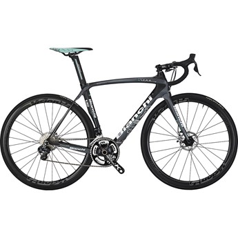 Bianchi Oltre XR2 Shimano Ultegra Di2 Svart/Grafit Matt