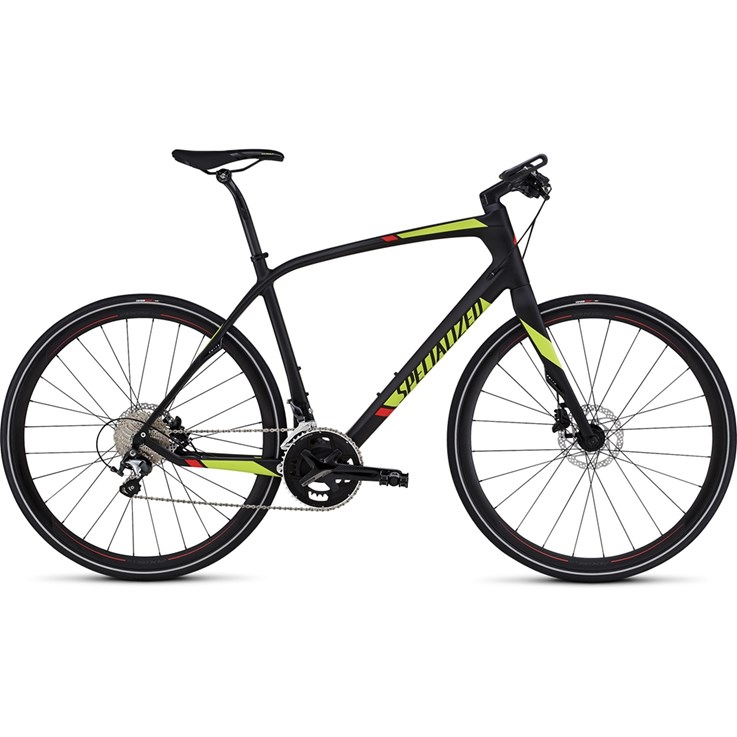 Specialized Sirrus Comp Carbon Carbon/Hyper/Rocket Red