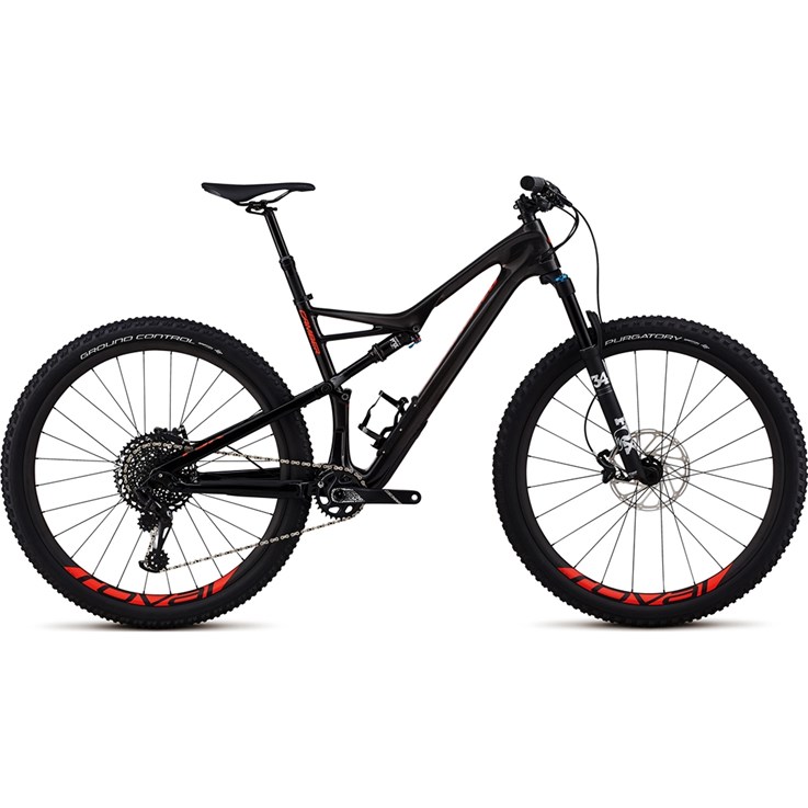 Specialized Camber FSR Men Expert Carbon 29 Gloss Carbon/Red Flake Tint Carbon/Rocket Red