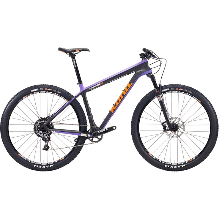 Kona King Kahuna Orange/White/Black/Purple On Carbon/Purple