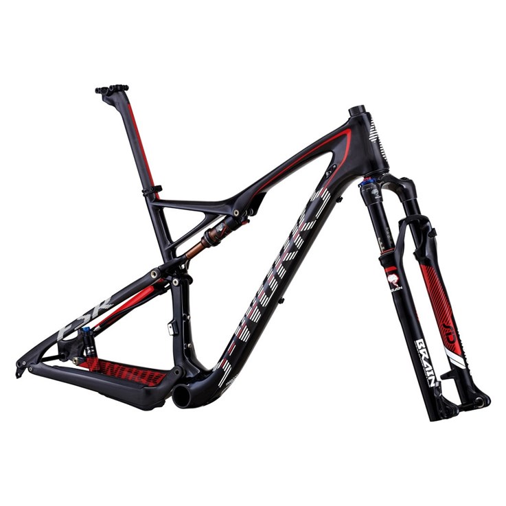 Specialized S-Works Epic FSR Carbon 29 Bara Ram (Frameset) Materialfärg/Vit/Röd