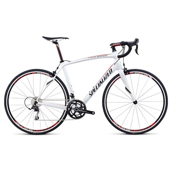 Specialized Roubaix SL4 Elite 105 C2 Vit/Röd/Svart