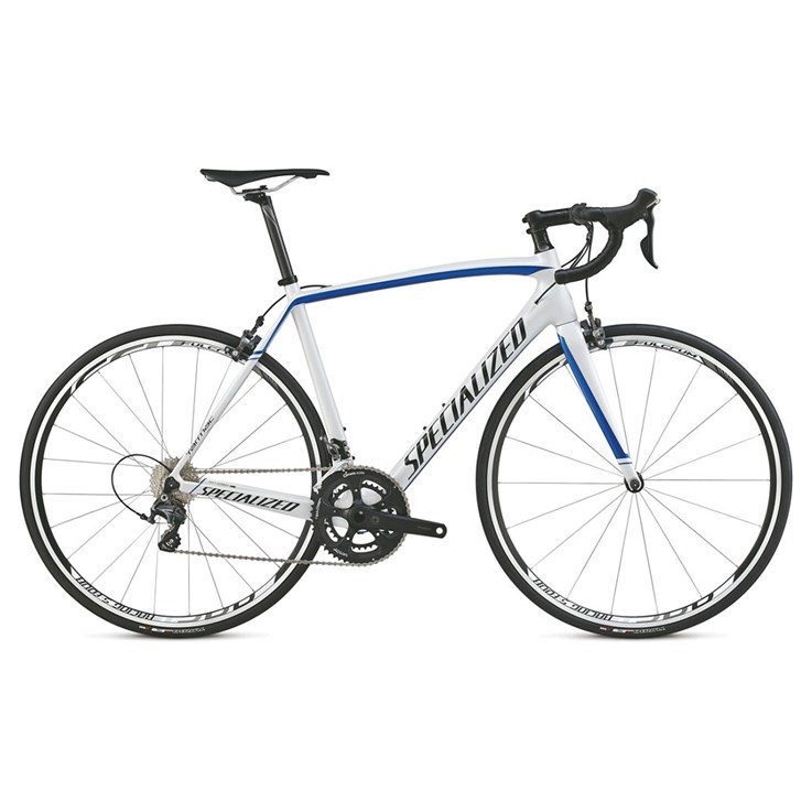 Specialized Tarmac Comp Cen Metallic White/Candy Blue