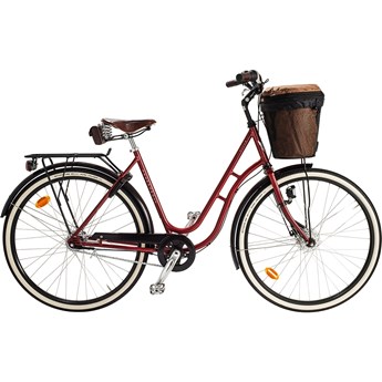 Skeppshult Natur Premium 7 Damcykel Vintage Red