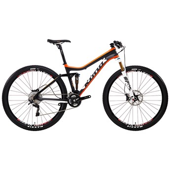 Kona Hei Hei Supreme Matt Unidirectional Carbon with Orange, White and Black