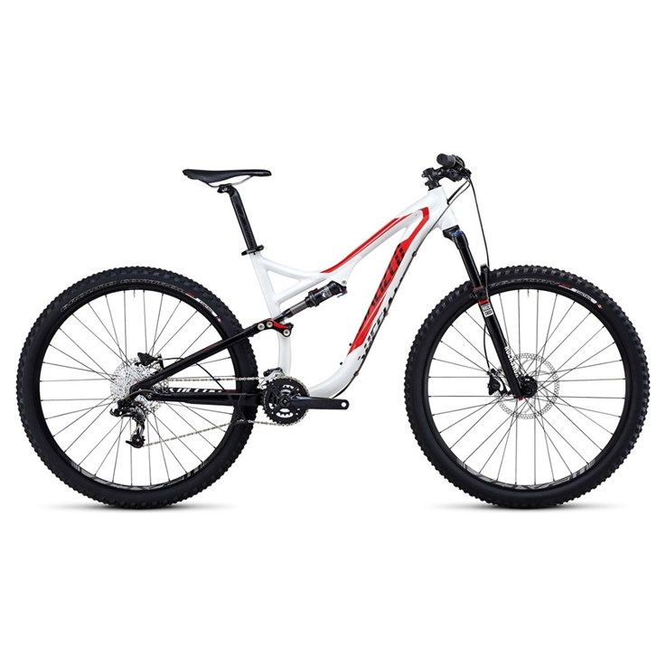 Specialized Stumpjumper FSR Comp 29 Vit/Röd/Svart