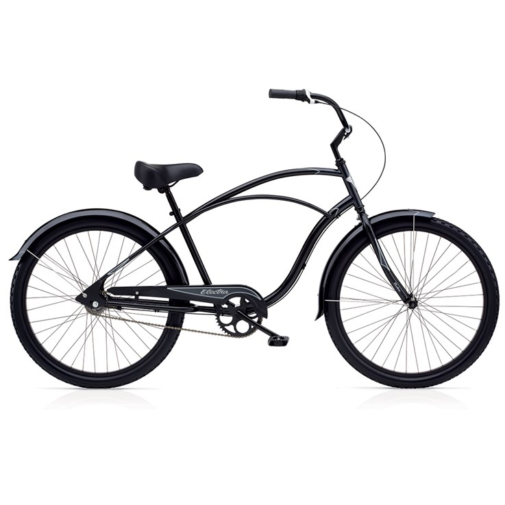 Electra Cruiser Custom 3i Black/Dark Grey Herr