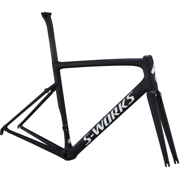 Specialized S-Works Tarmac Men SL6 Ultralight Frameset Ultralight Monocoat Black/Silver Reflective Clean