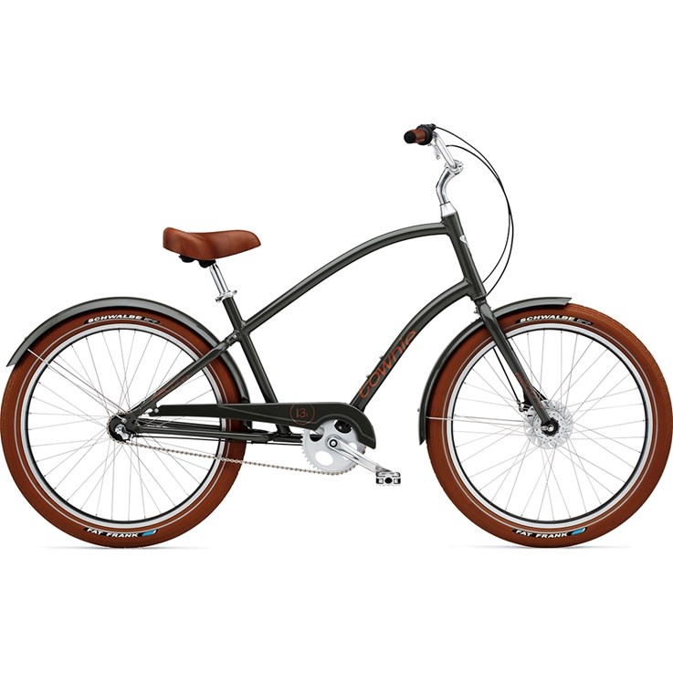 Electra Townie Balloon 3i Army Grey Herr