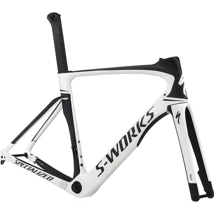 Specialized S-Works Venge Disc Vias Rampaket (Frameset) Gloss Metallic White/Satin Carbon/Black