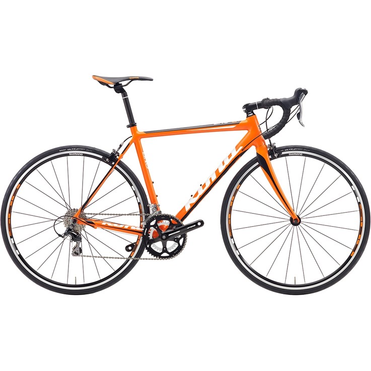 Kona Zing Alloy White/Black On Matt Orange