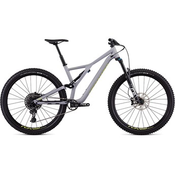 Specialized Stumpjumper FSR Men Comp 29 12 SPD Satin Cool Grey/Team Yellow