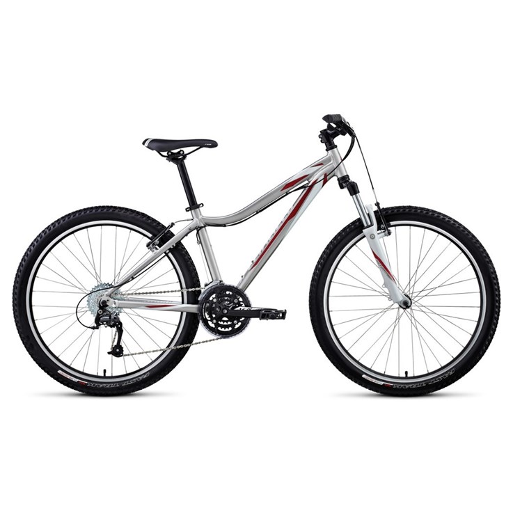 Specialized Myka Hardtail Sport INT Silver/Crimsonröd