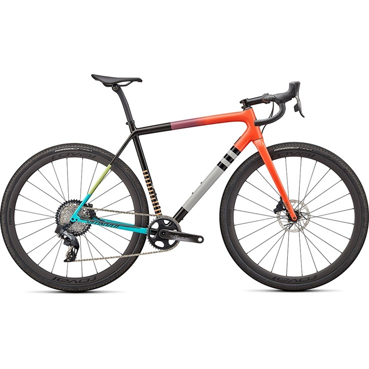 Specialized Crux Pro Gloss Coral Lilac Fade/Carbon/Limestone/Papaya/Grey/Black