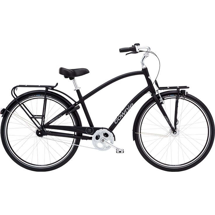 Electra Townie Commute 7i Step-Over Black Satin